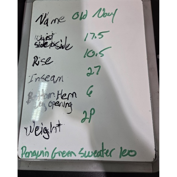 Old Navy Jeans Womens 12 Tall High Rise Slouchy‎ Taper Button Fly Denim Pants - Picture 8 of 8